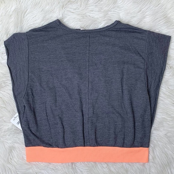 Free People Happy Camper Sweatshirt Tee in Carbon - Picture 10 of 13